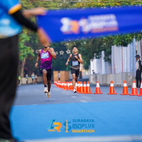 Race photo from SURABAYA ISOPLUS MARATHON 2026