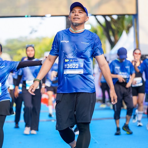 Race photo from BOGORUN 2026