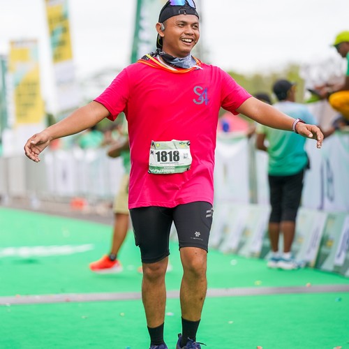 Race photo from ARUTMIN BORNEO RUN 2025
