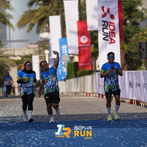 Race photo from ISOPLUS RUN 2026 - JAKARTA