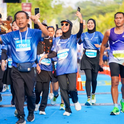 Race photo from BOGORUN 2026