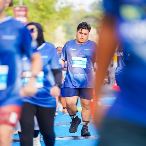 Race photo from BOGORUN 2026