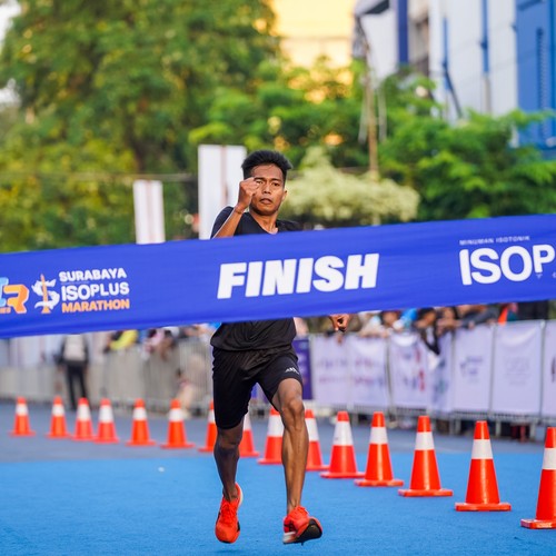 Race photo from SURABAYA ISOPLUS MARATHON 2026