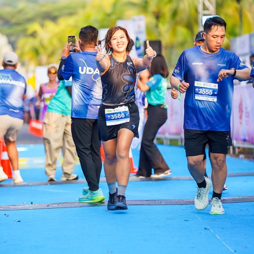 Race photo from BOGORUN 2026