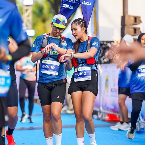 Race photo from BOGORUN 2026