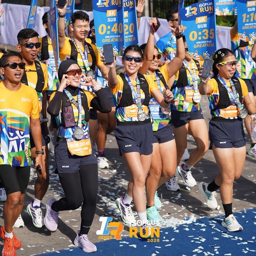 Race photo from ISOPLUS RUN 2026 - JAKARTA