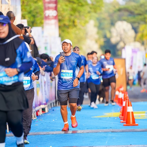Race photo from BOGORUN 2026