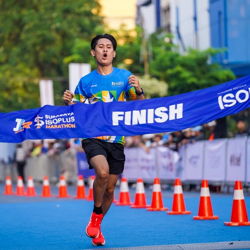 Race photo from SURABAYA ISOPLUS MARATHON 2026