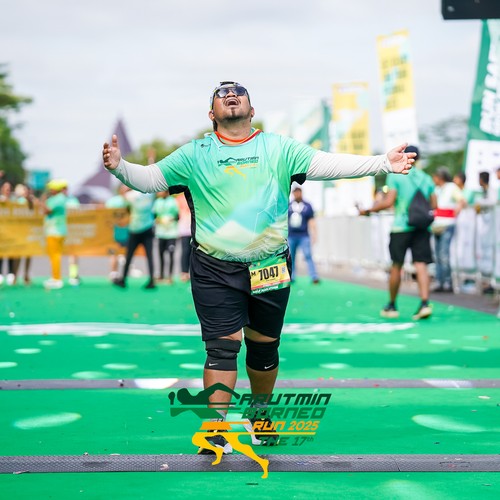 Race photo from ARUTMIN BORNEO RUN 2025