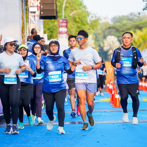 Race photo from BOGORUN 2026