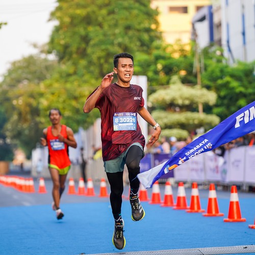 Race photo from SURABAYA ISOPLUS MARATHON 2026