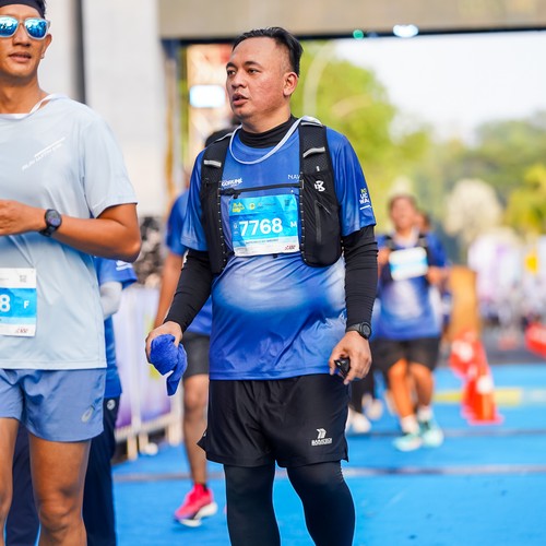 Race photo from BOGORUN 2026