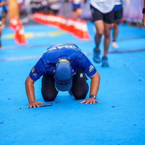 Race photo from BOGORUN 2026