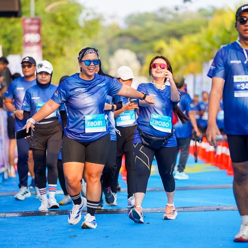 Race photo from BOGORUN 2026