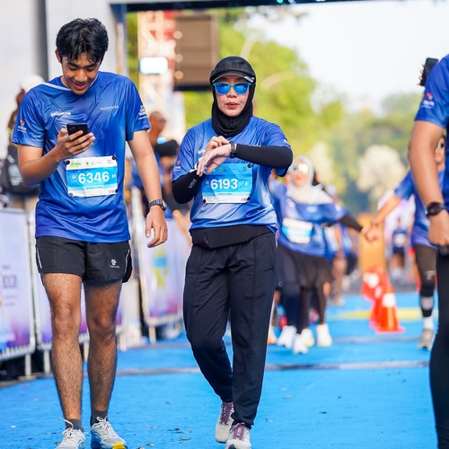 Race photo from BOGORUN 2026