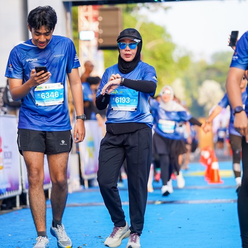 Race photo from BOGORUN 2026