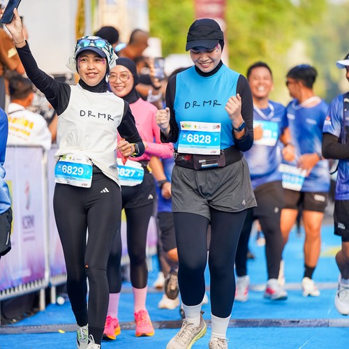 Race photo from BOGORUN 2026