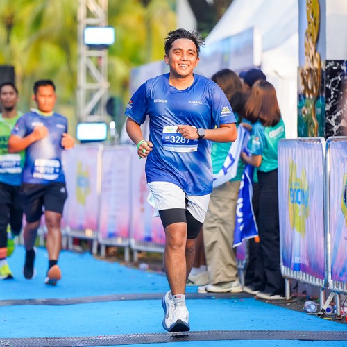 Race photo from BOGORUN 2026