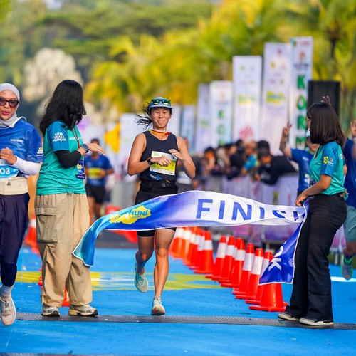 Race photo from BOGORUN 2026