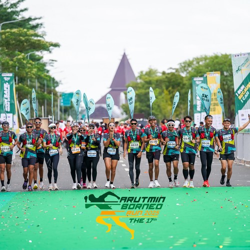 Race photo from ARUTMIN BORNEO RUN 2025