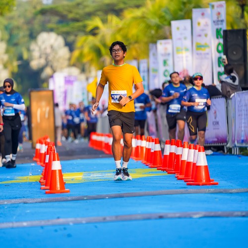 Race photo from BOGORUN 2026