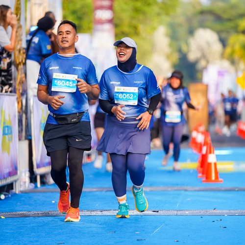 Race photo from BOGORUN 2026