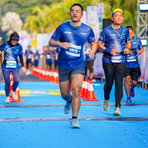 Race photo from BOGORUN 2026