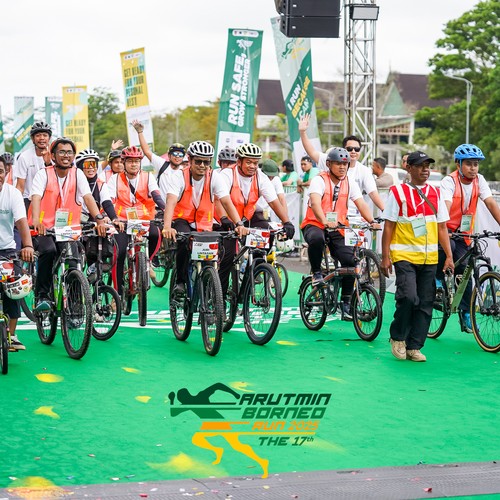 Race photo from ARUTMIN BORNEO RUN 2025