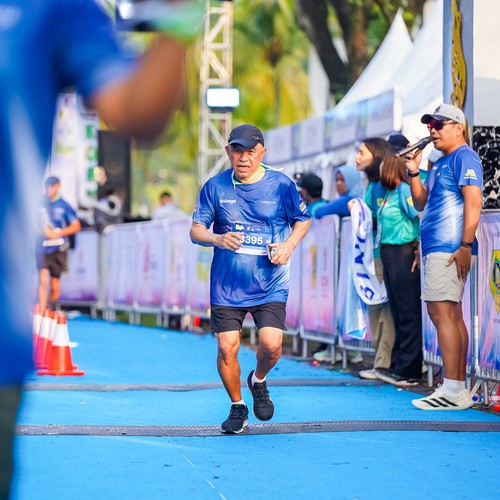 Race photo from BOGORUN 2026