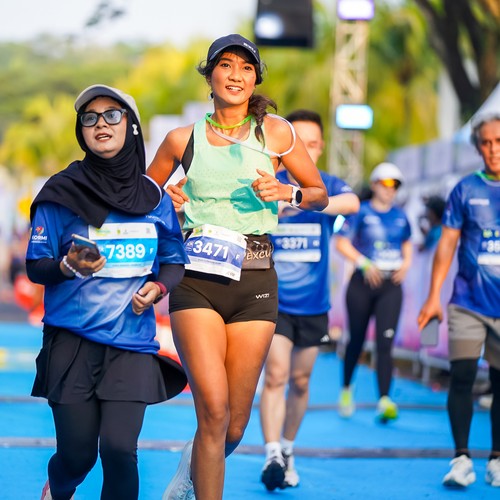 Race photo from BOGORUN 2026