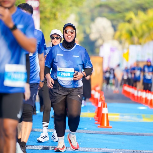 Race photo from BOGORUN 2026