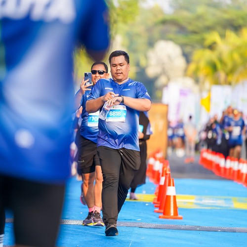 Race photo from BOGORUN 2026