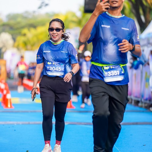Race photo from BOGORUN 2026
