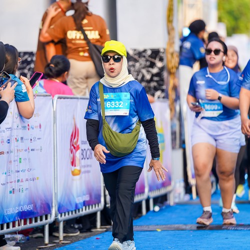 Race photo from BOGORUN 2026