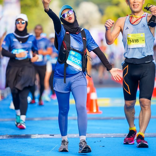 Race photo from BOGORUN 2026