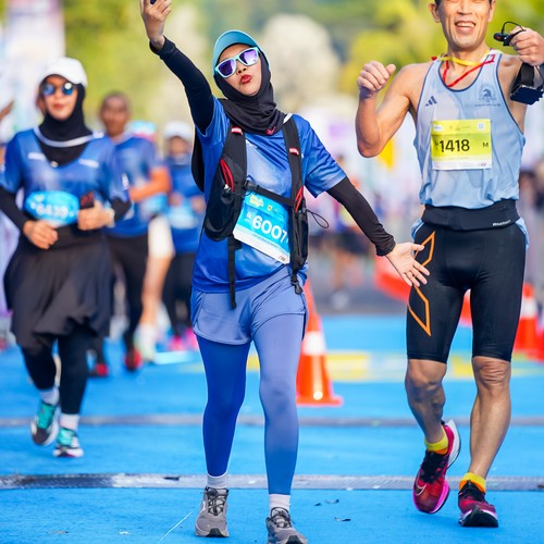 Race photo from BOGORUN 2026