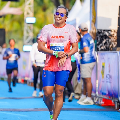 Race photo from BOGORUN 2026