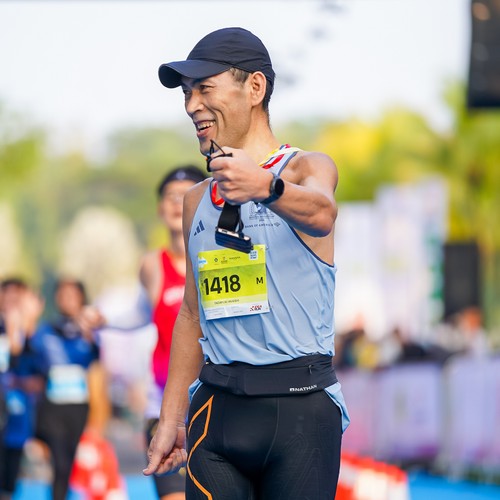 Race photo from BOGORUN 2026