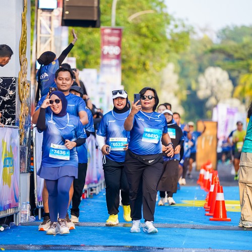 Race photo from BOGORUN 2026