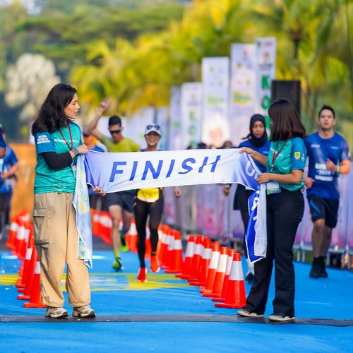 Race photo from BOGORUN 2026