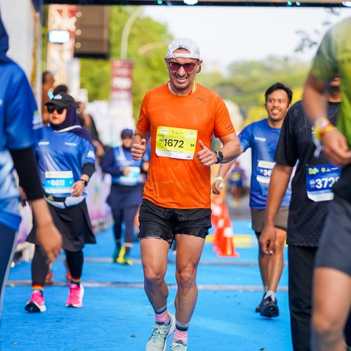 Race photo from BOGORUN 2026