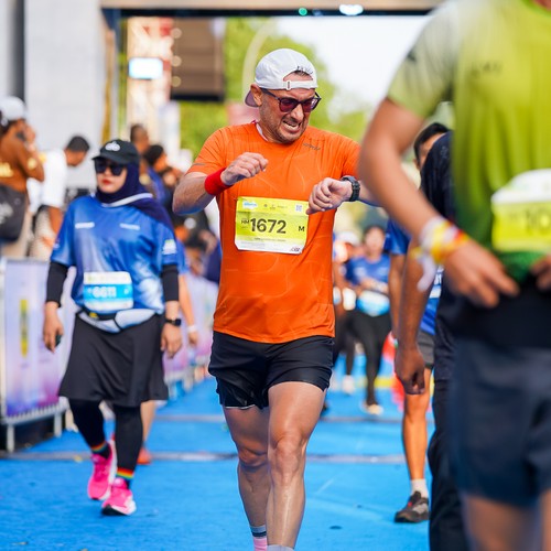 Race photo from BOGORUN 2026