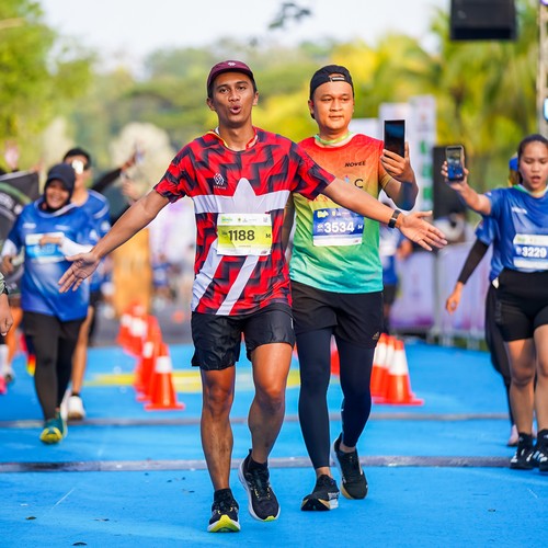 Race photo from BOGORUN 2026