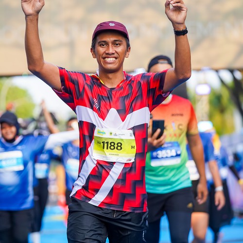 Race photo from BOGORUN 2026