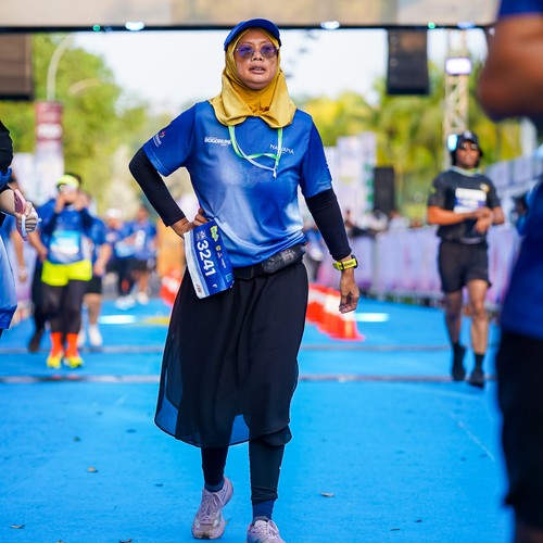 Race photo from BOGORUN 2026