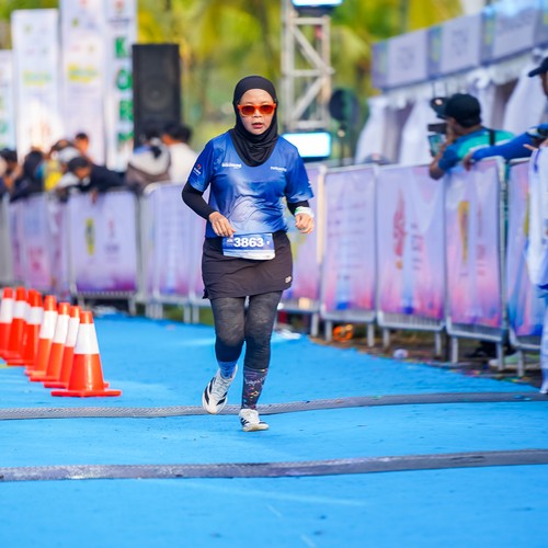 Race photo from BOGORUN 2026