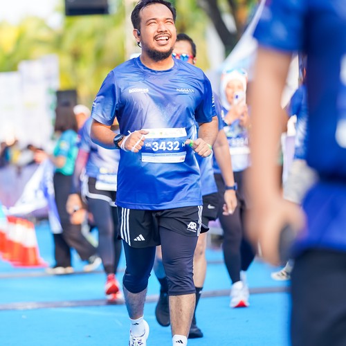 Race photo from BOGORUN 2026