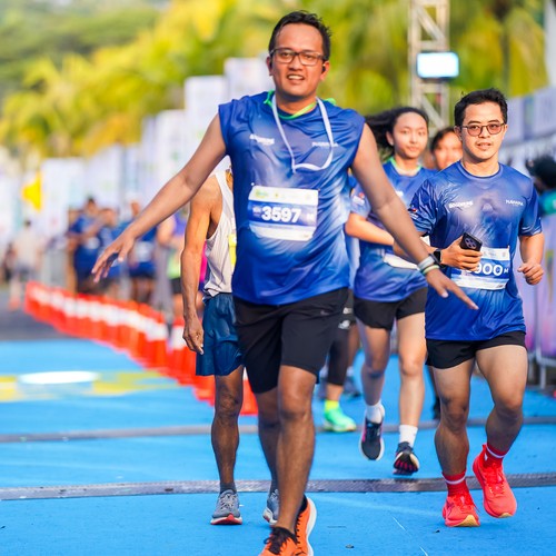 Race photo from BOGORUN 2026