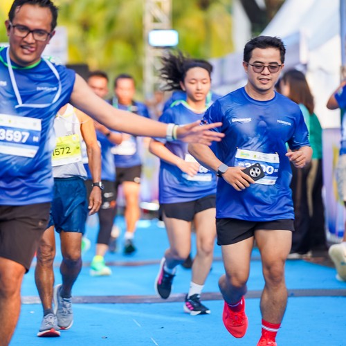 Race photo from BOGORUN 2026