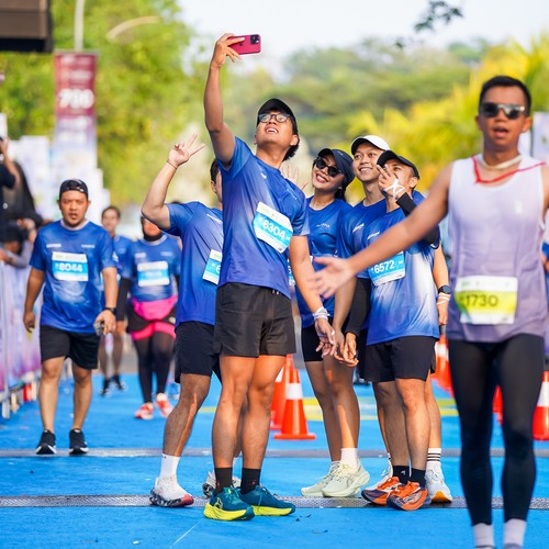 Race photo from BOGORUN 2026